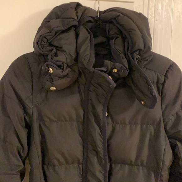 J. Crew Black Down Parka - Picture 2 of 7